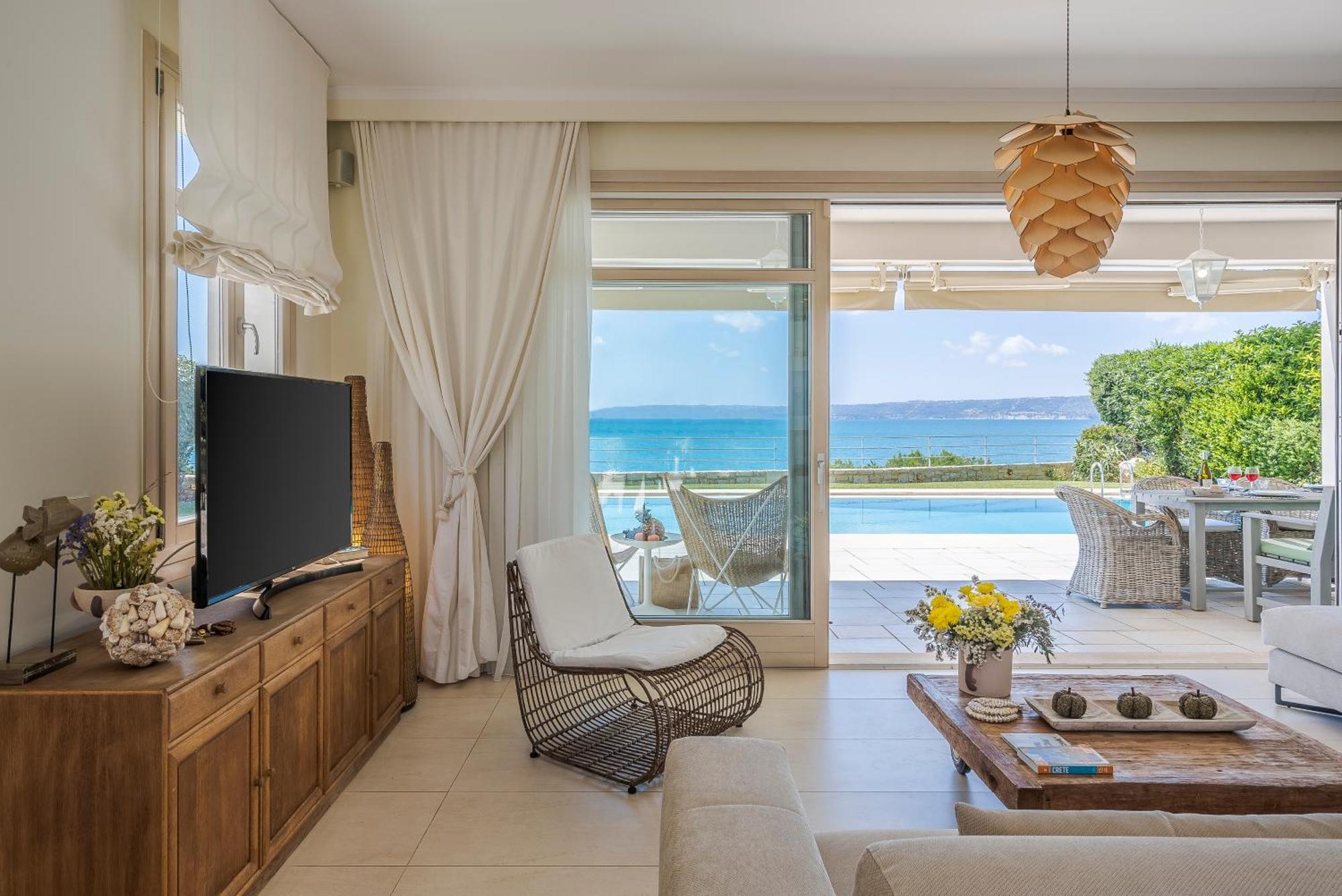 Sk Place Luxury Seafront Villas Chania Almirida Dış mekan fotoğraf